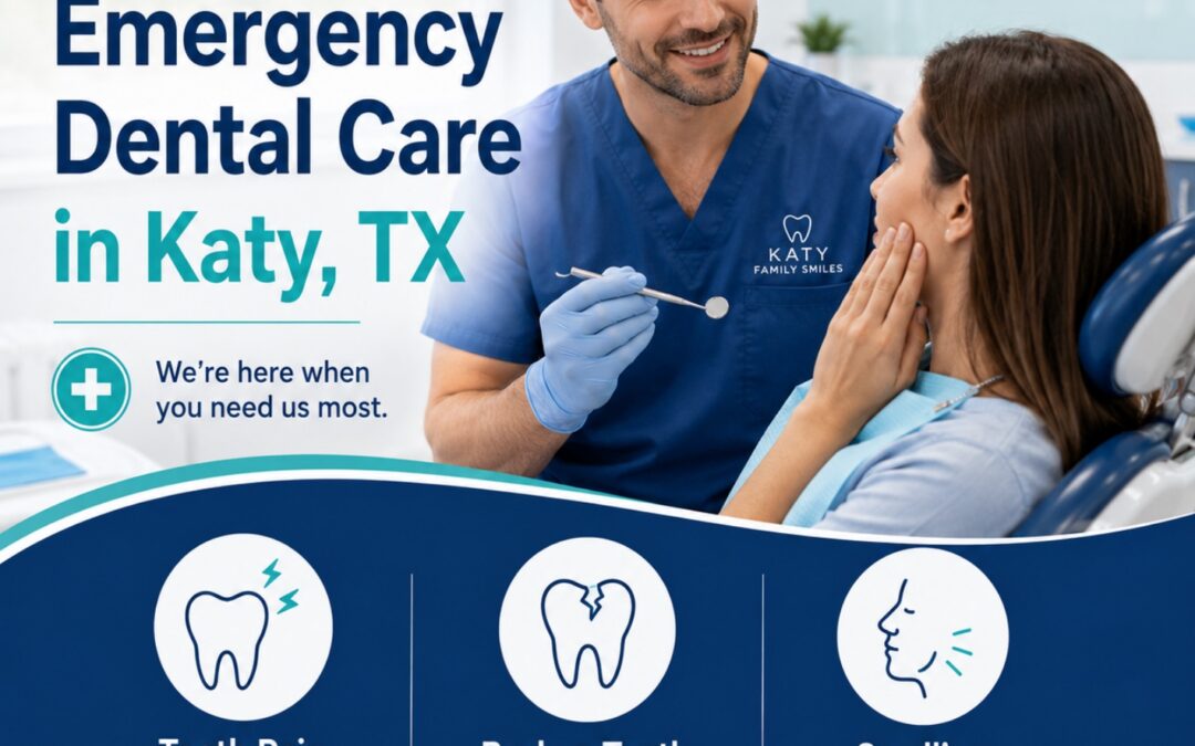 Emergency Dentist in Katy, TX | Tooth Pain, Swelling & Broken Teeth